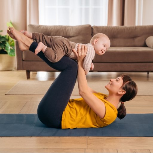 postpartum yoga