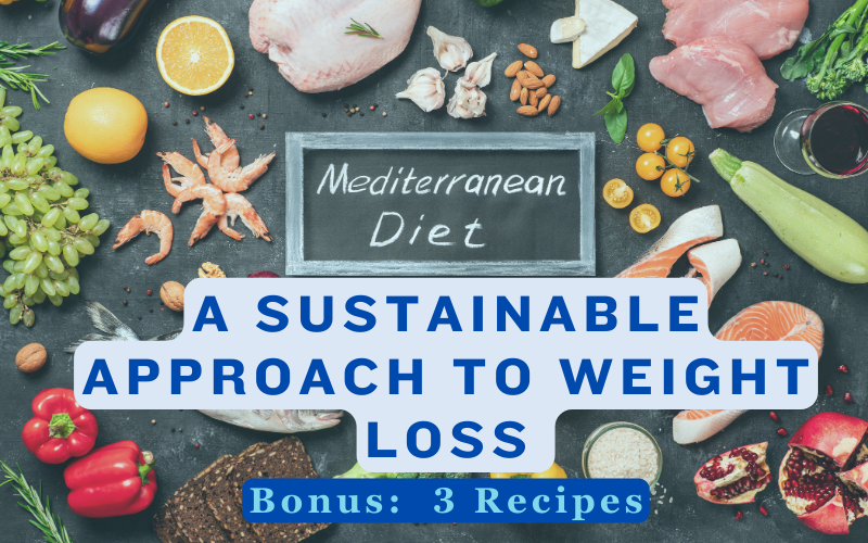 You are currently viewing The Mediterranean Diet – A Sustainable Approach to Weight Loss + 3 Recipes