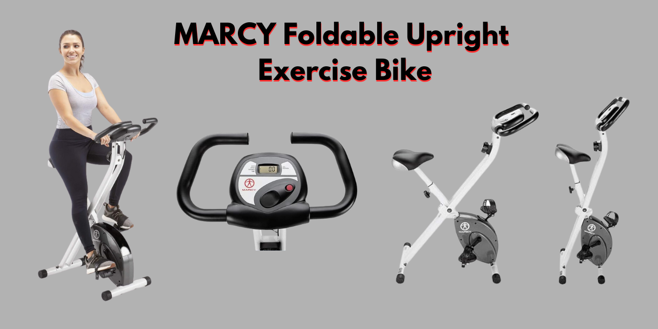 MARCY stationary foldable bike