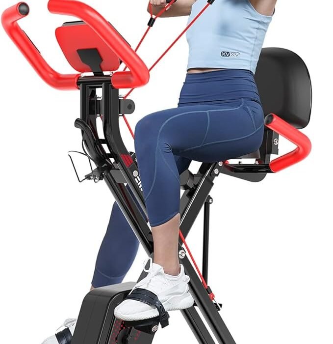 Foldable stationary bike