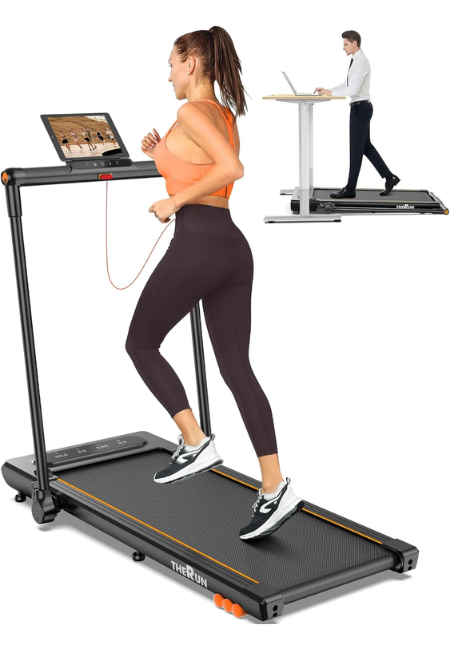 THERUN foldable home treadmill