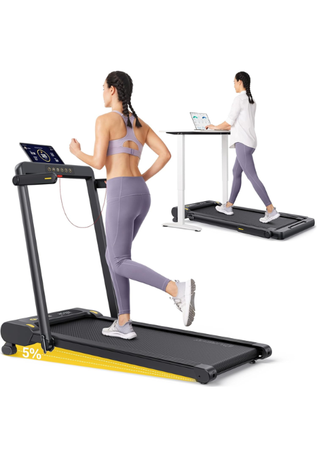 UREVO foldable home treadmill